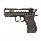 Пістолет пневматичний ASG CZ 75D Compact (4,5mm), чорний/нікель