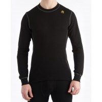 Термофутболка чоловіча Aclima WarmWool Crew Neck Man Black L