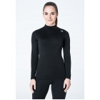 Термофутболка жіноча Aclima WarmWool Crew Neck Woman Black M