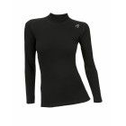 Термофутболка жіноча Aclima WarmWool Crew Neck Woman Black M