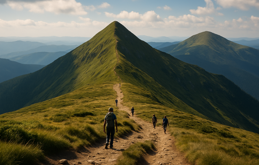 Маршрути на найвищі вершини Карпат ТОП-7 гірських підйомів України
