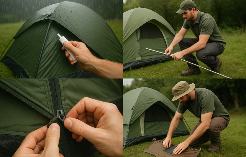 Типові проблеми з наметами: як підготуватись та діяти в поході