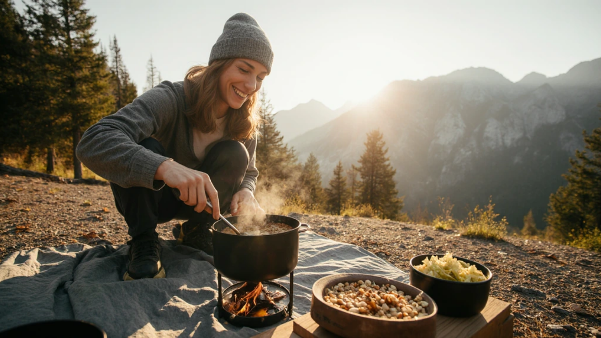 Вегетаріанське меню для походу: поживно, легко, смачно