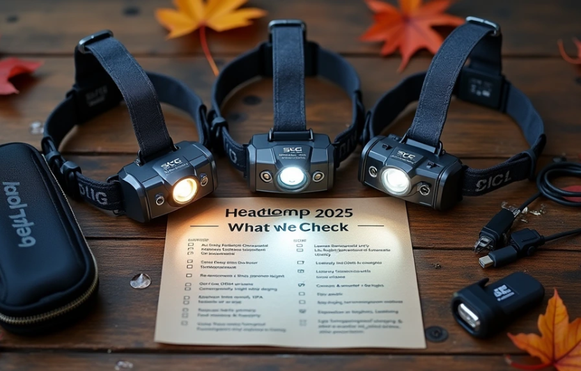 Налобні ліхтарі 2025: як обрати світловий потік, батарею та IP-захист