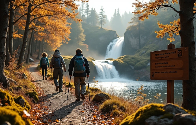 Сколівські Бескиди: водоспад Кам’янка + Журавлине озеро за один день