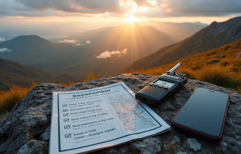 Вересневі прогнози 2025 і «план Б»: як читати погоду та вітер на хребтах